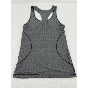 Zella Heathered Gray Racerback Sleeveless Stretchy Athleisure Tank‎ Top Medium
